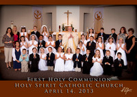 Holy Spirit First Communion 2013