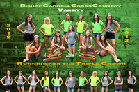 BCCHS Girls Cross Country 2012 Fall Varsity
